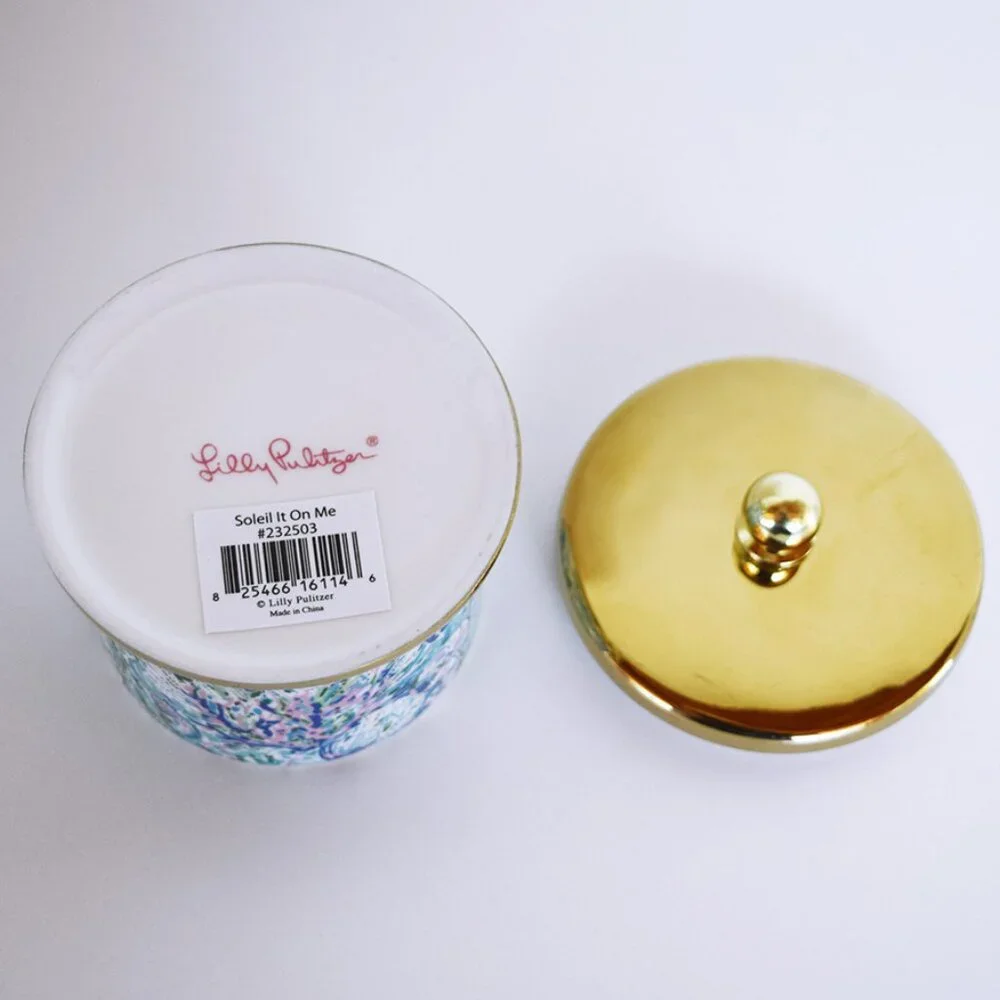 Lilly Pulitzer Soleil It On Me Ring Holder With Lid
